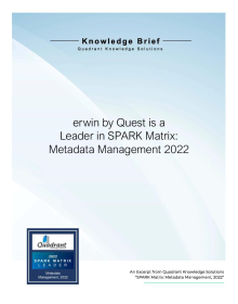 Quadrant Knowledge Solutions 2022 Metadata Management Spark Matrix