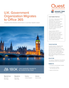 UK Government syncs Exchange user mailboxes in preparation for migration to Office 365